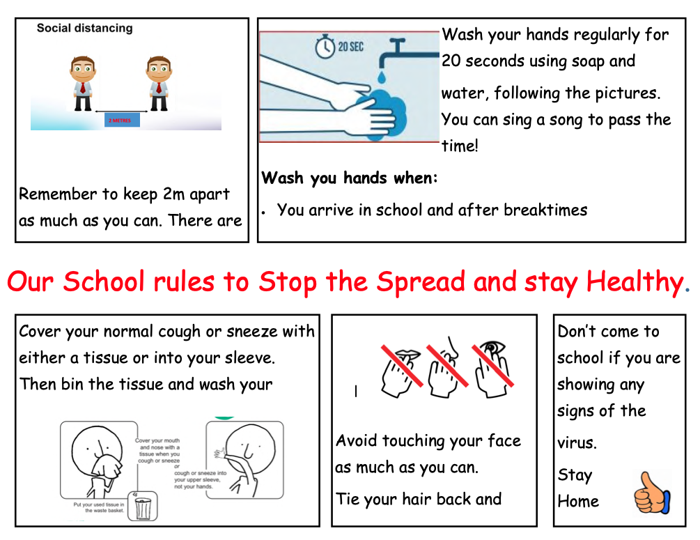 school rules covid-19